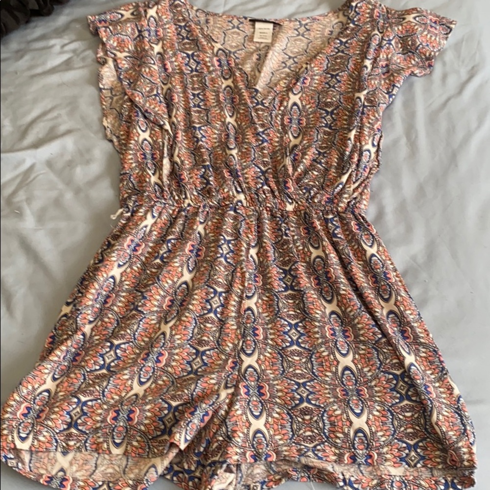 Patterned Romper